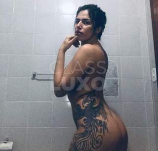 Aline carioca atendendo com local em itaqua