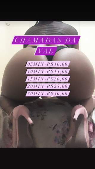 Chamadas de vídeos aparti de r 10,00 faço verificação